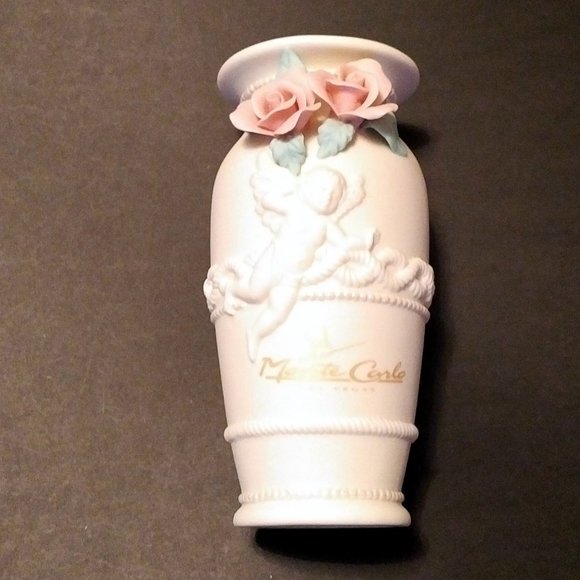 NEW Cream Porcelain-look Bud Vases, Angel Motif, Set of 2! - Picture 6 of 9